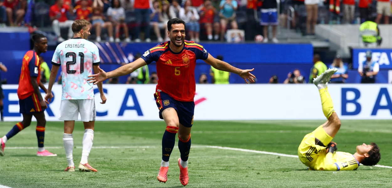 Fotografija uz vijest: Španija u polufinalu SP: Merino donio pobjedu protiv Belgije