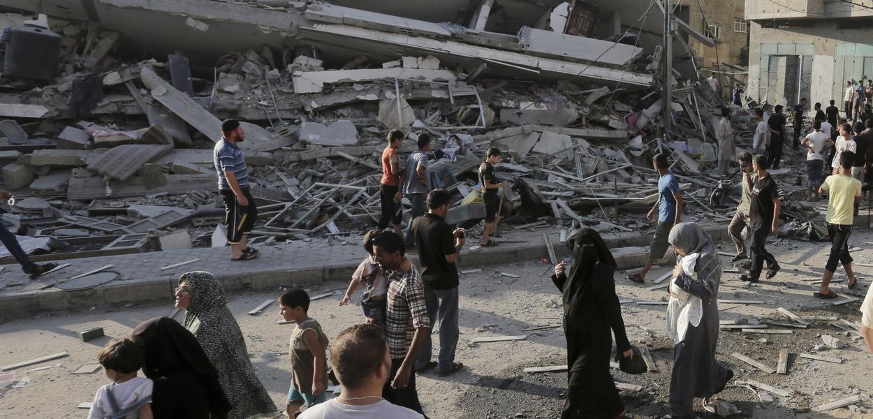 Fotografija uz vijest: U izraelskom napadu na Gazu poginule tri osobe, među njima beba