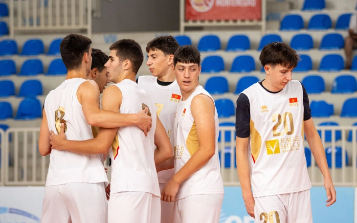 Fotografija uz vijest: U18 odbojkaši Crne Gore u polufinalu Balkanskog prvenstva