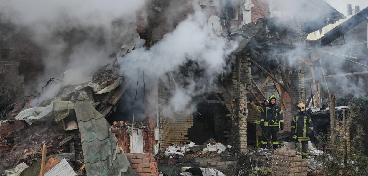 Fotografija uz vijest: Ukrajina traži hitan sastanak Savjeta bezbjednosti UN-a zbog ruskih vazdušnih napada