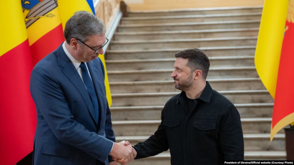 Fotografija uz vijest: Ukrajinsku delegaciju u posjeti Srbiji predvodi potpredsjednik vlade, ne Zelenski