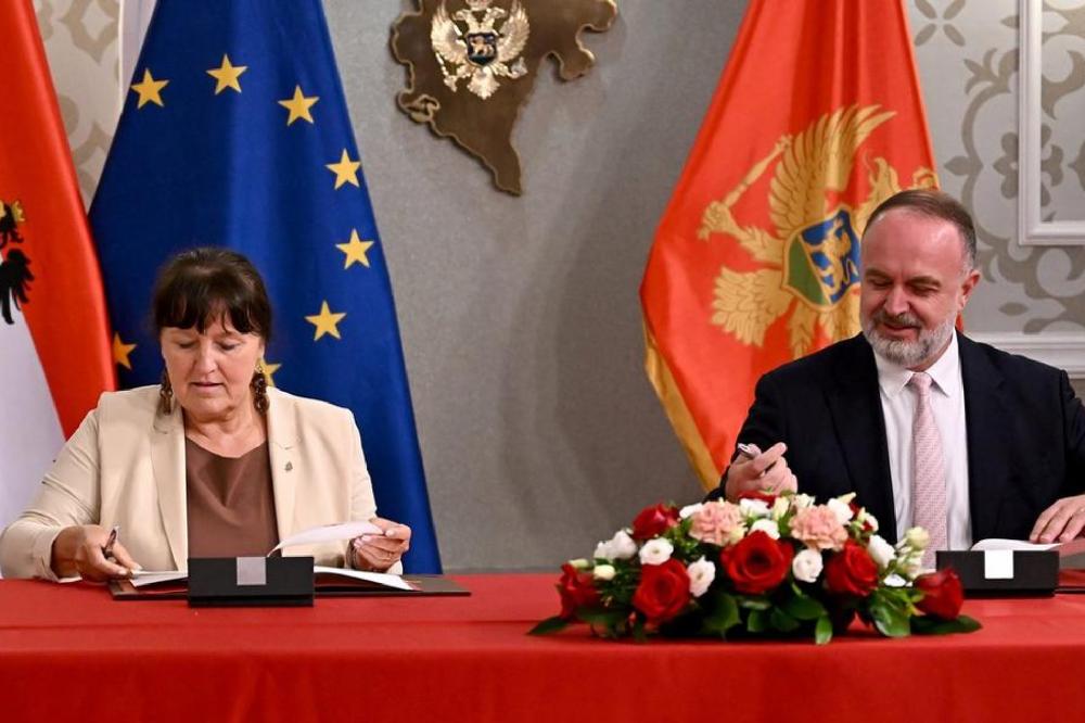 Fotografija uz vijest: Crna Gora i Pokrajina Štajerska potpisale Memorandum o saradnji