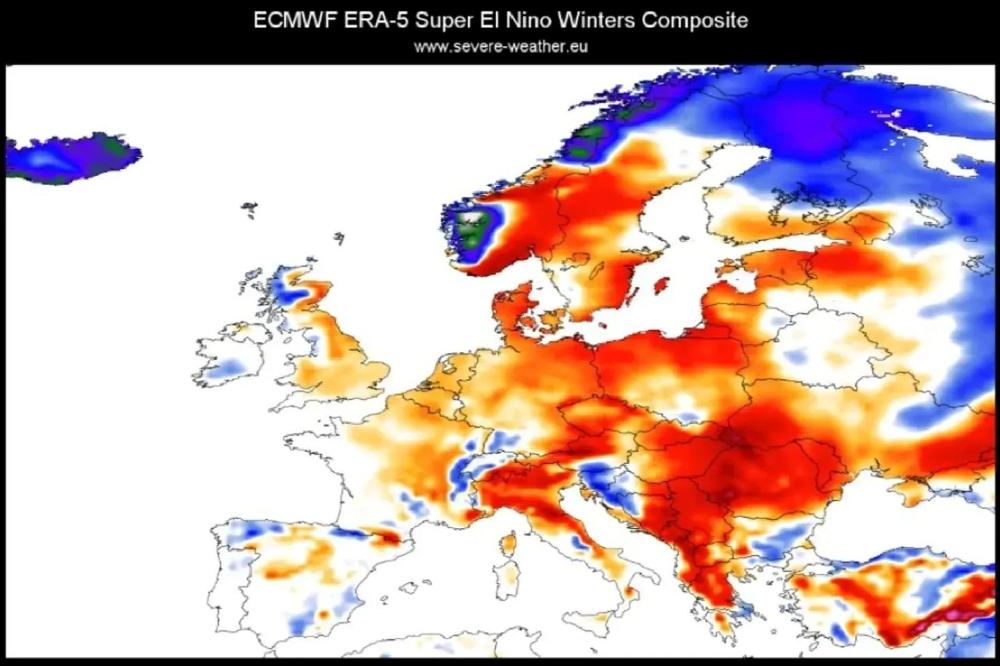 Fotografija uz vijest: El Ninjo ubrzano jača i prerasta u snažan klimatski fenomen