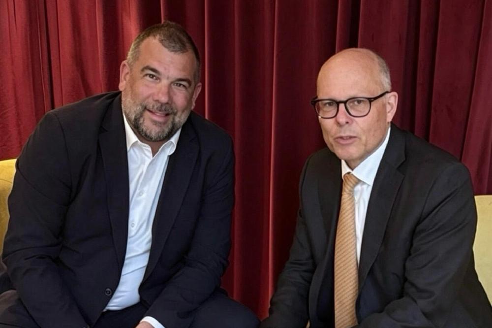 Fotografija uz vijest: Krapović i Bejer o posvećenosti Crne Gore NATO-u i EU integracijama