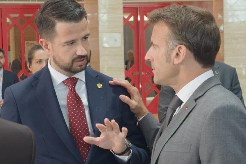 Fotografija uz vijest: Makron pozvao Milatovića na vojnu paradu 14. jula u Parizu