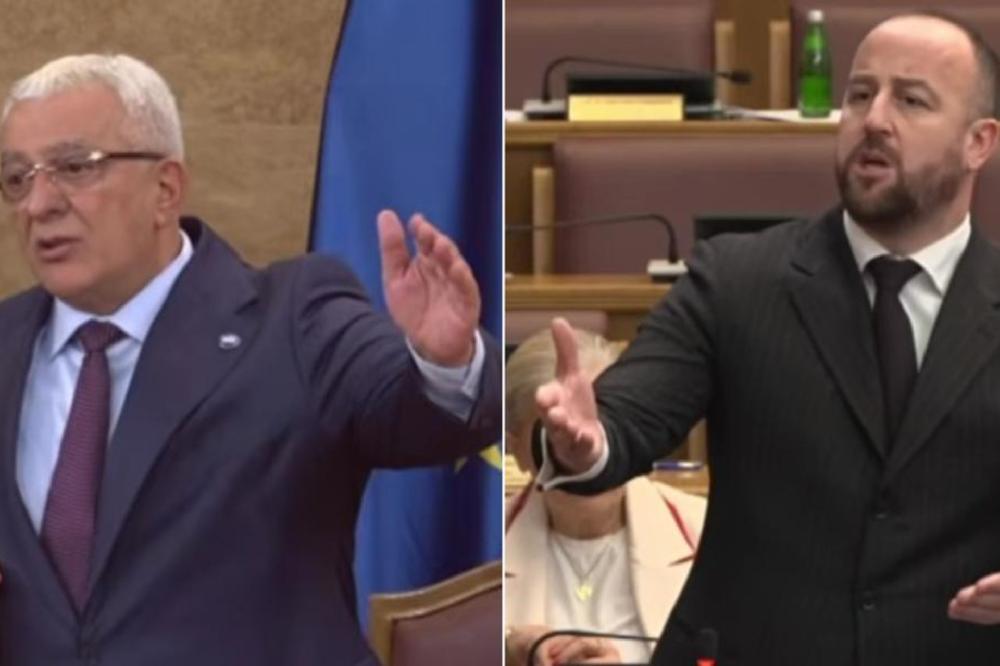 Fotografija uz vijest: Mandić: Očekujem pozitivan odgovor na realne zahtjeve u platformi opozicije, ali bez ucjena; Nikolić: Došli ste u situaciju da...
