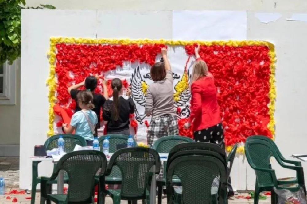 Fotografija uz vijest: Narodni muzej obilježio dvije decenije obnove nezavisnosti sa najmlađima