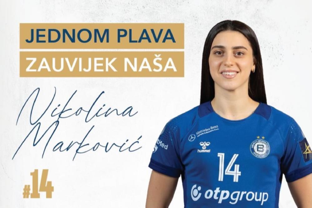 Fotografija uz vijest: Nikolina Marković na pozajmici u Francuskoj