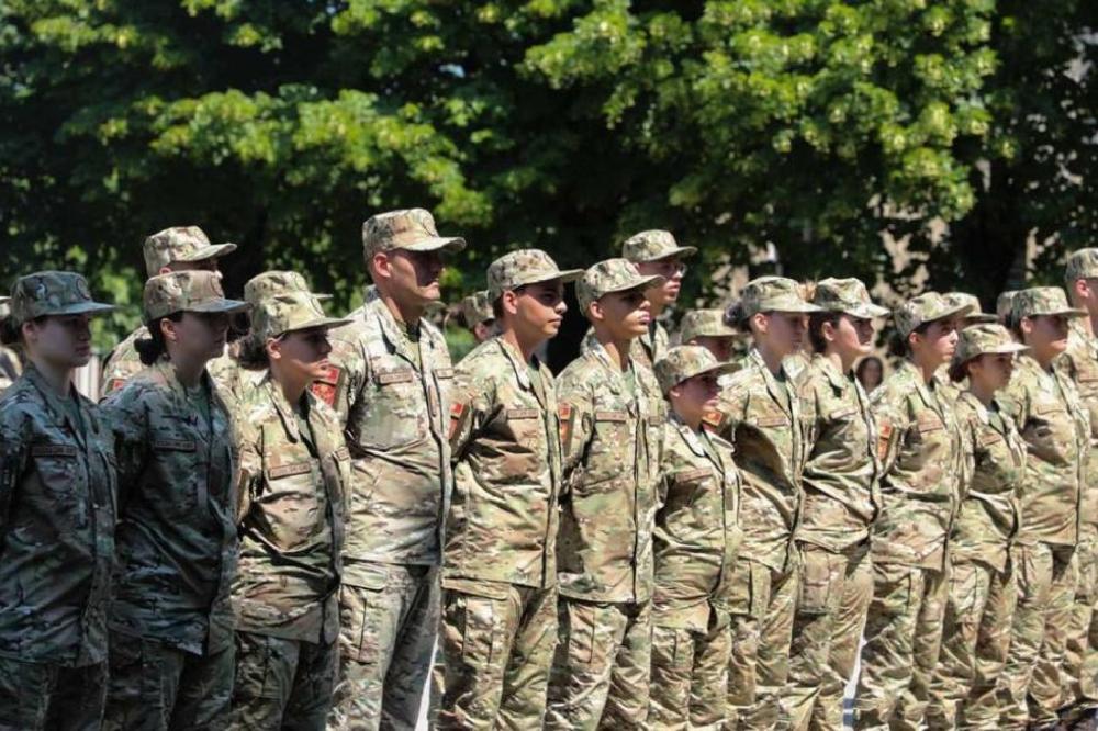 Fotografija uz vijest: Otvoren deseti Ljetnji vojni kamp za srednjoškolce u Kolašinu