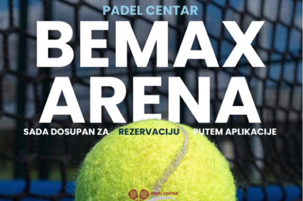 Fotografija uz vijest: Padel centar Bemax Arena otvara vrata uz popuste i rezervacije termina