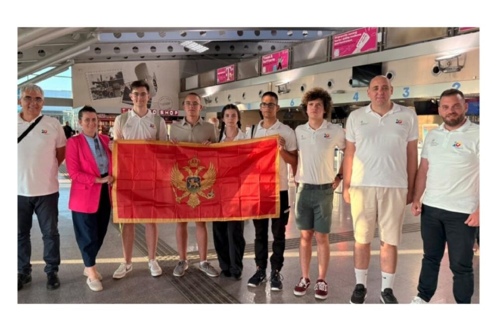Fotografija uz vijest: Pet crnogorskih gimnazijalaca na 56. Međunarodnoj olimpijadi iz fizike