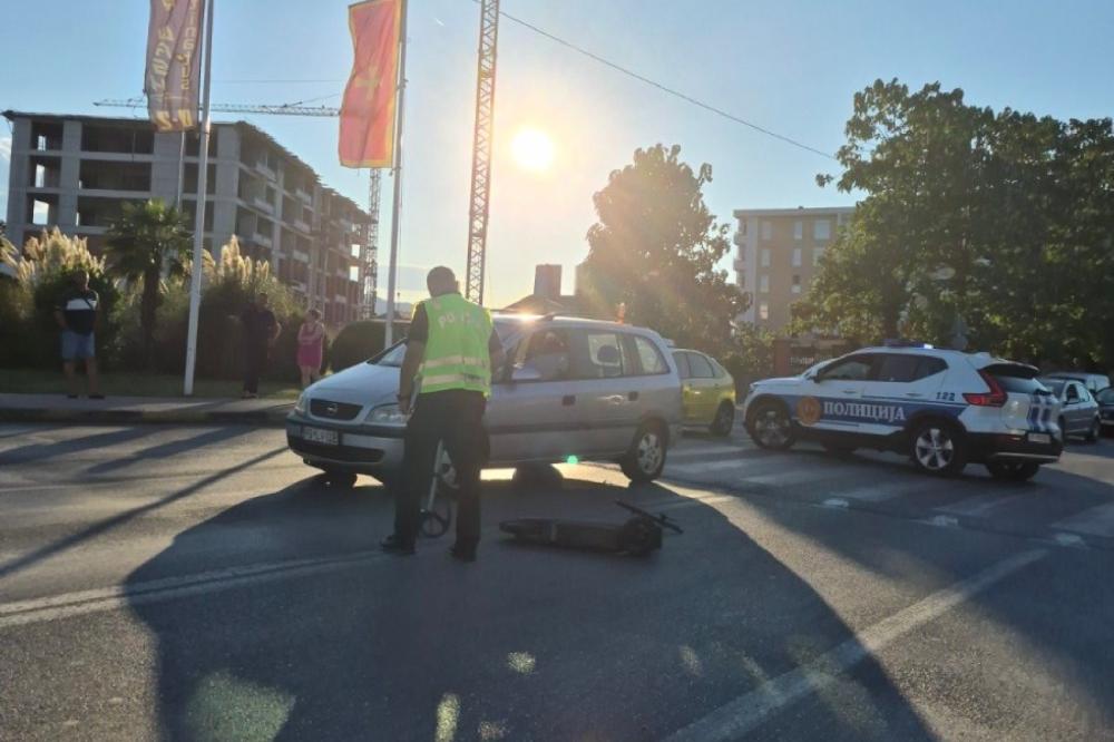 Fotografija uz vijest: Pješak oboren na Zabjelu u Podgorici