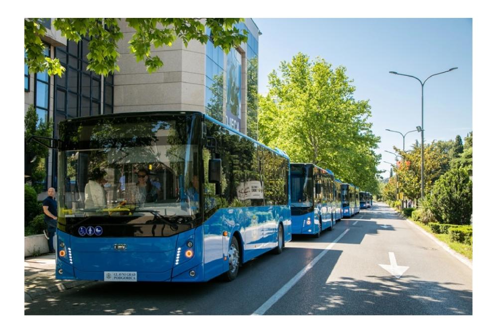 Fotografija uz vijest: Podgoričani nezadovoljni smanjenjem broja polazaka gradskog prevoza tokom ljeta