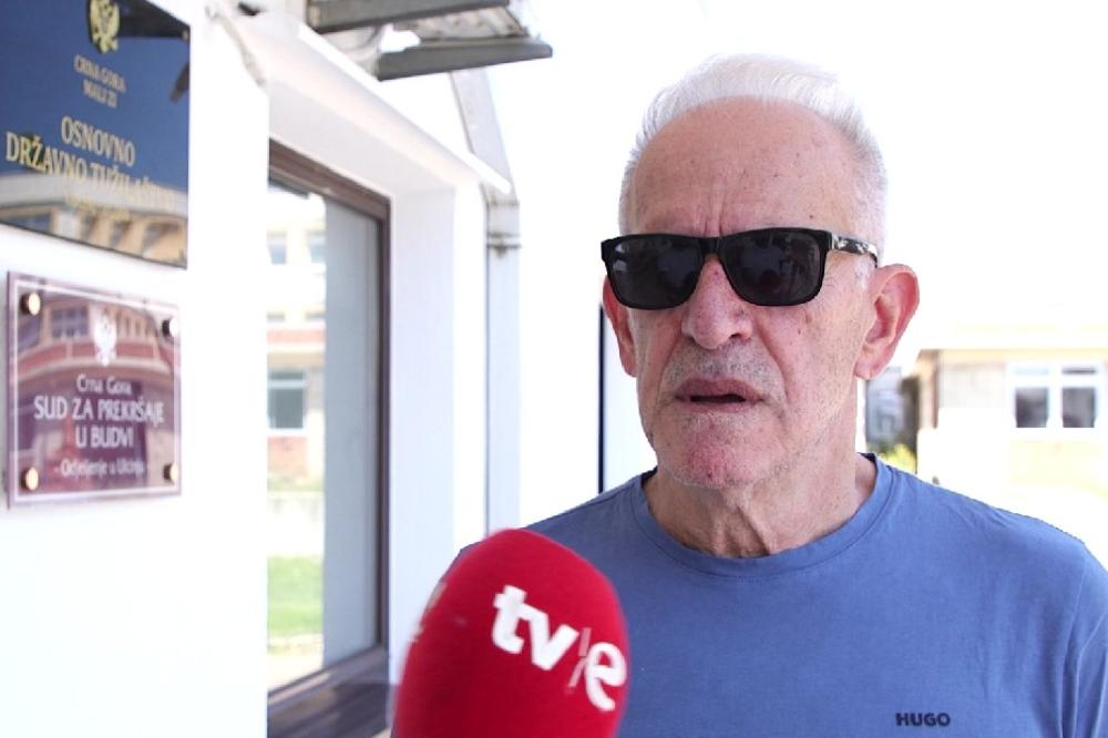 Fotografija uz vijest: Prekinuto suđenje protiv Abazovića u Ulcinju do okončanja drugog postupka