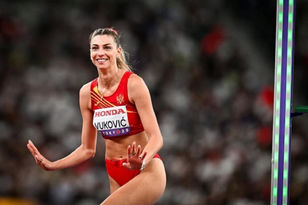 Fotografija uz vijest: Seniorsko prvenstvo Crne Gore u atletici u Baru uz nastup Marije Vuković