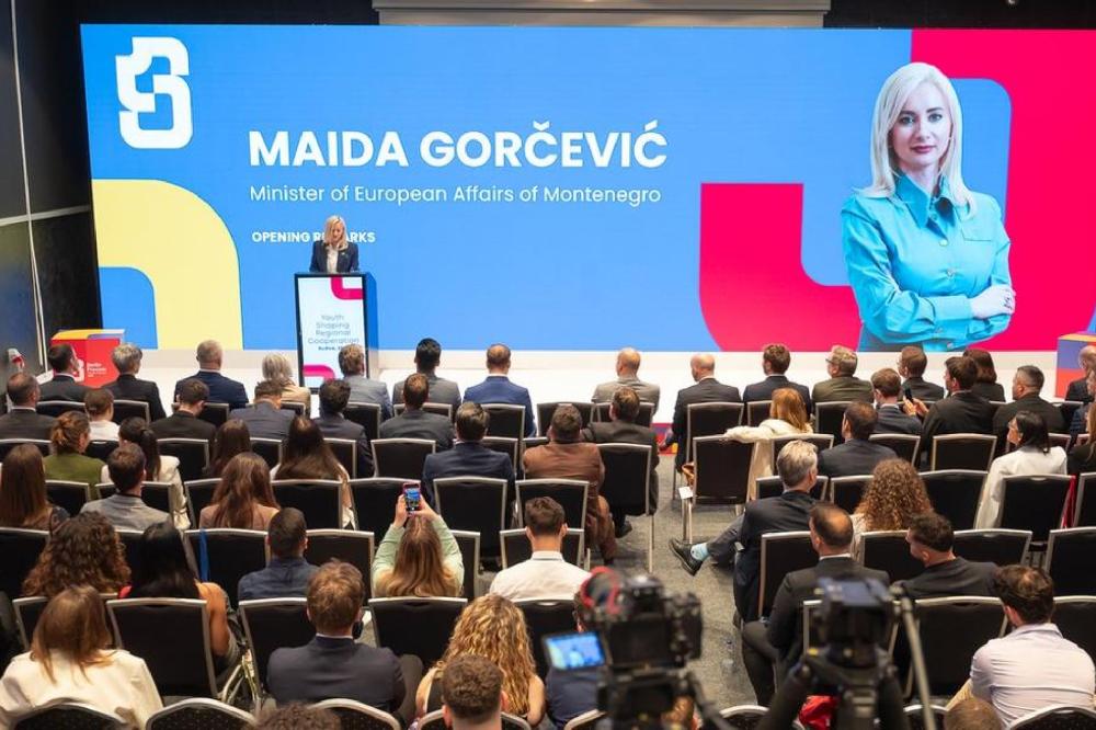 Fotografija uz vijest: U Budvi otvoren Forum mladih Zapadnog Balkana 2026: Mladi ključni u oblikovanju budućnosti regiona
