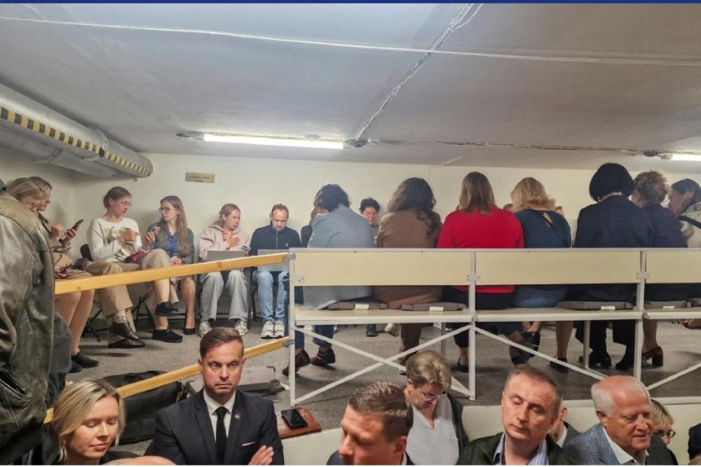 Fotografija uz vijest: U Vilnjusu proglašena uzbuna, predsjednik i premijer odvedeni na sigurno, stanovnici pozvani u skloništa