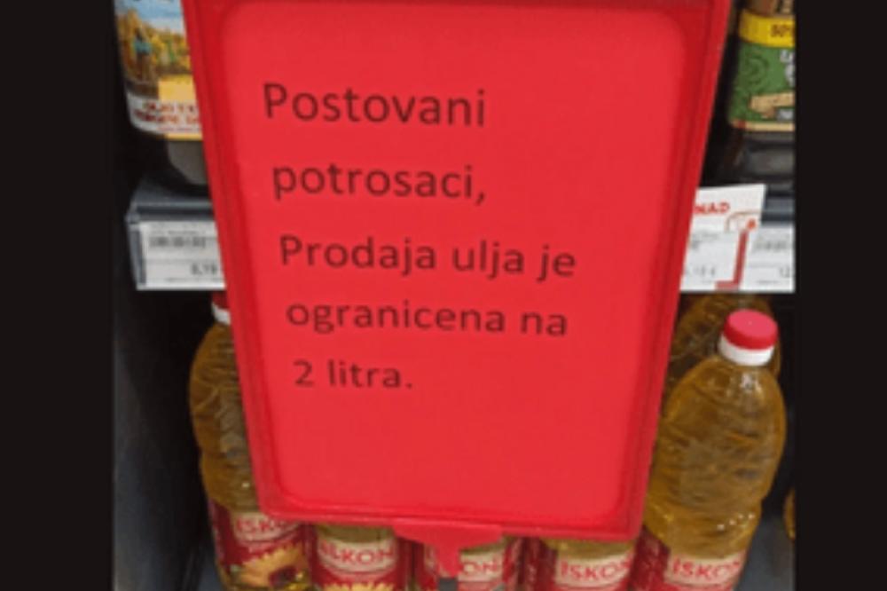 Fotografija uz vijest: Vlada utvrdila Predlog zakona o robnim rezervama: fokus na šećer, ulje i so