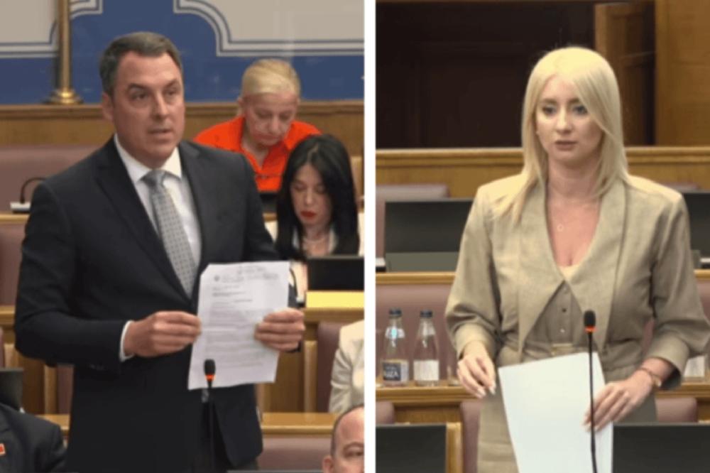 Fotografija uz vijest: Vuković: Hoćete li podnijeti ostavku ako ne zatvorimo sva preogovaračka poglavlja do kraja godine? Gorčević: Daću sve od sebe d...