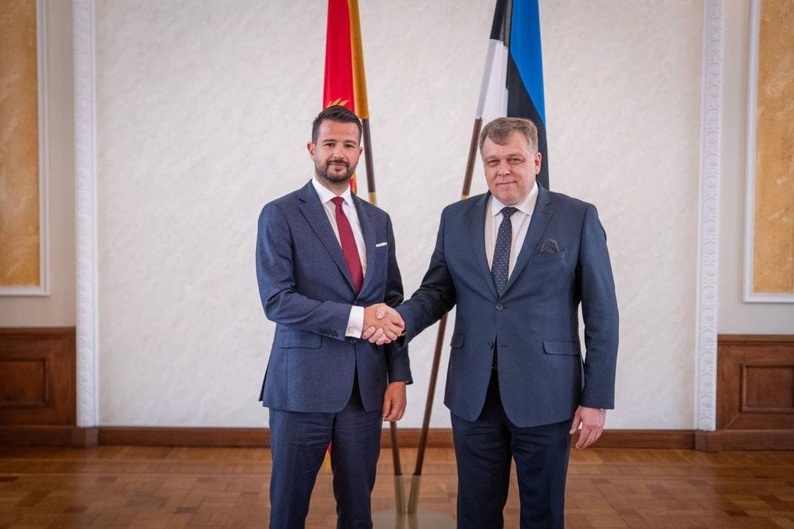 Fotografija uz vijest: Milatović i Husar: Parlamentarna saradnja ključna za evropski put Crne Gore