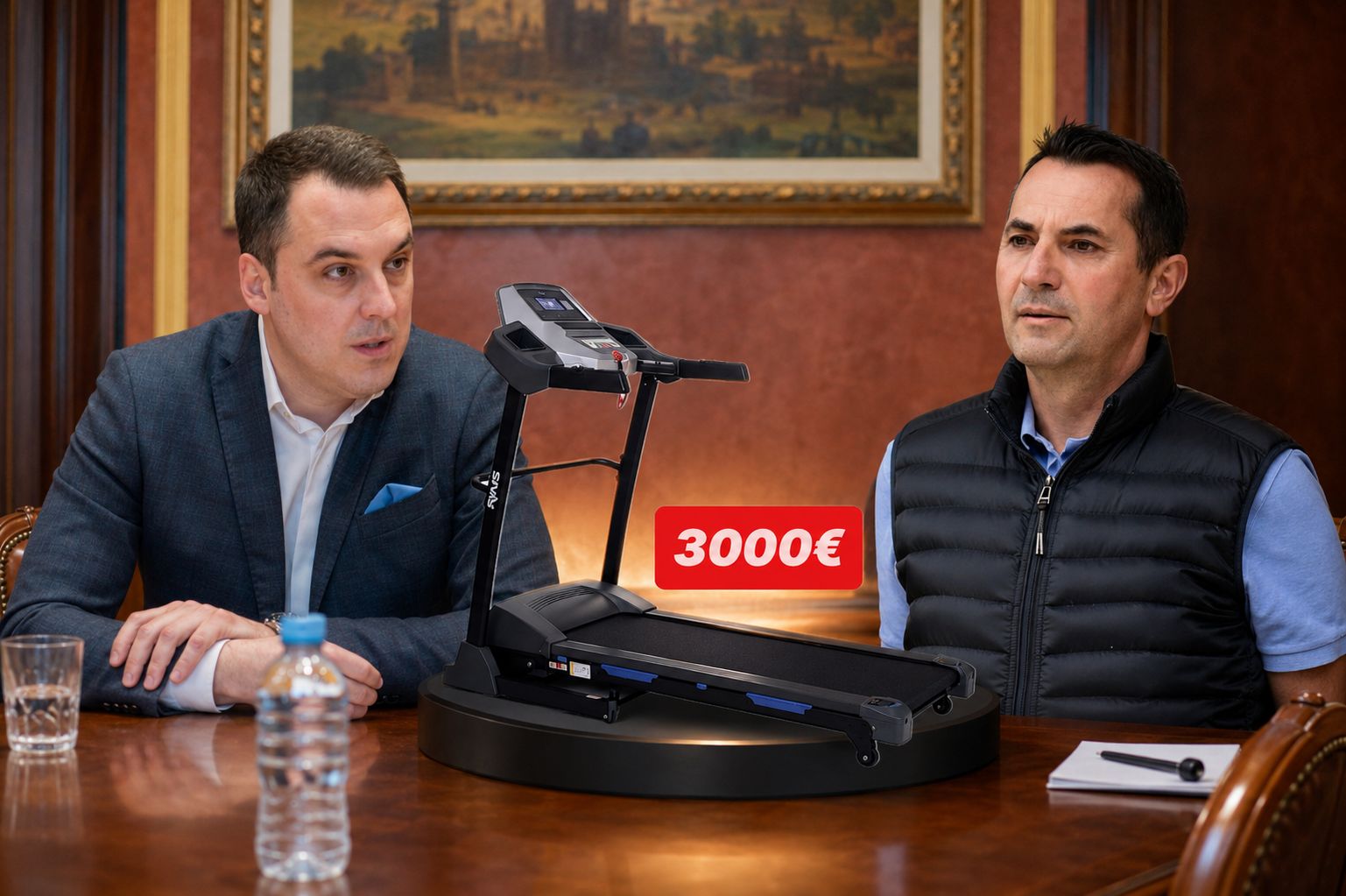 Fotografija uz vijest: Da li je Ivan Vuković prijavio traku za trčanje kao poklon od Aca Mijajlovića?