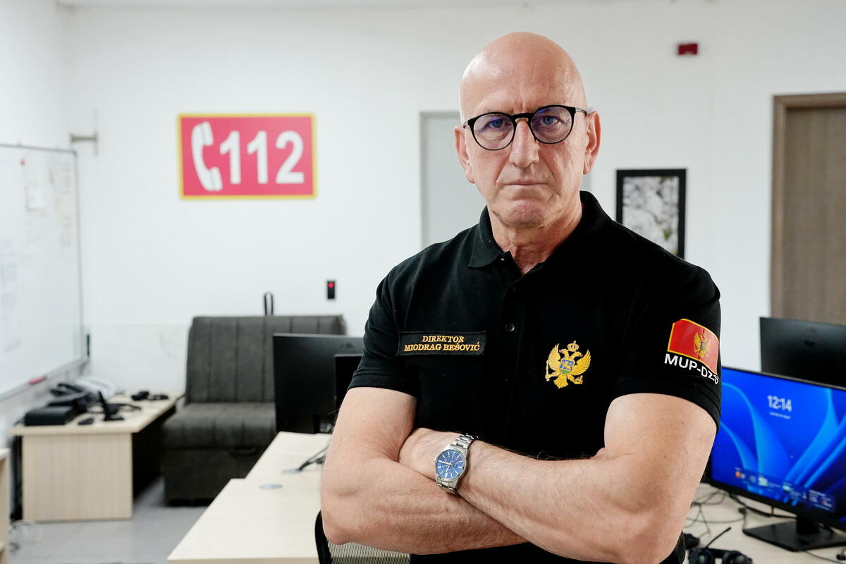 Fotografija uz vijest: Bešović: Aktivni požari u više opština, avioni izbacili 100 tona vode