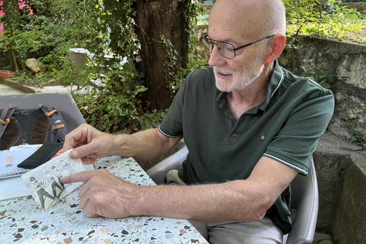 Fotografija uz vijest: Branislav Brano Perović za "Vijesti": Planina je lijek protiv otuđenosti