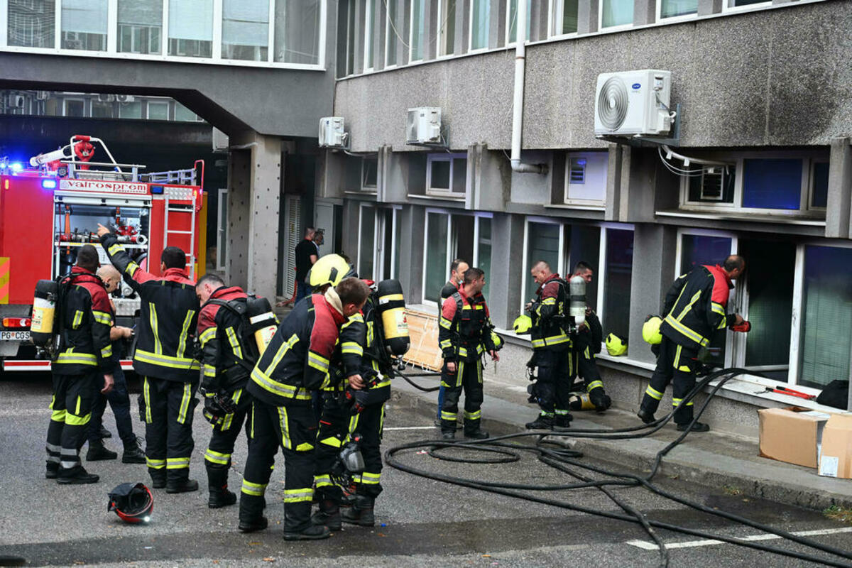 Fotografija uz vijest: Požar u KCCG oštetio novu magnetnu rezonancu i ERCP aparat