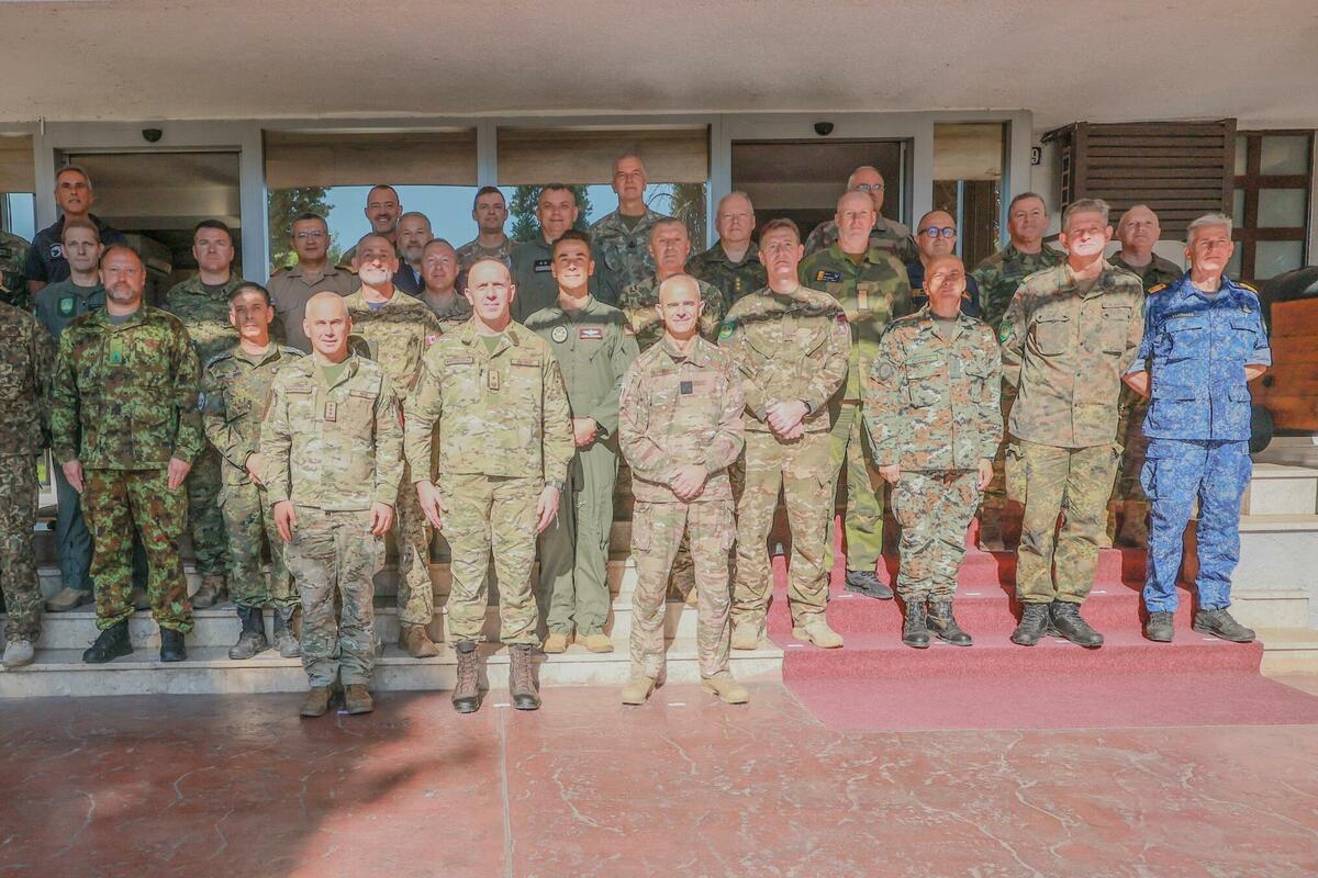 Fotografija uz vijest: Vojni predstavnici NATO-a posjetili Vojsku Crne Gore: Fokus na modernizaciji i razvoju sposobnosti