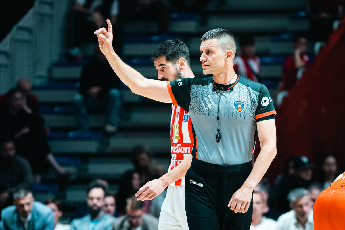 Fotografija uz vijest: ABA liga o meču Zvezde i Cedevite: Suđenje Karduma ispod prosjeka