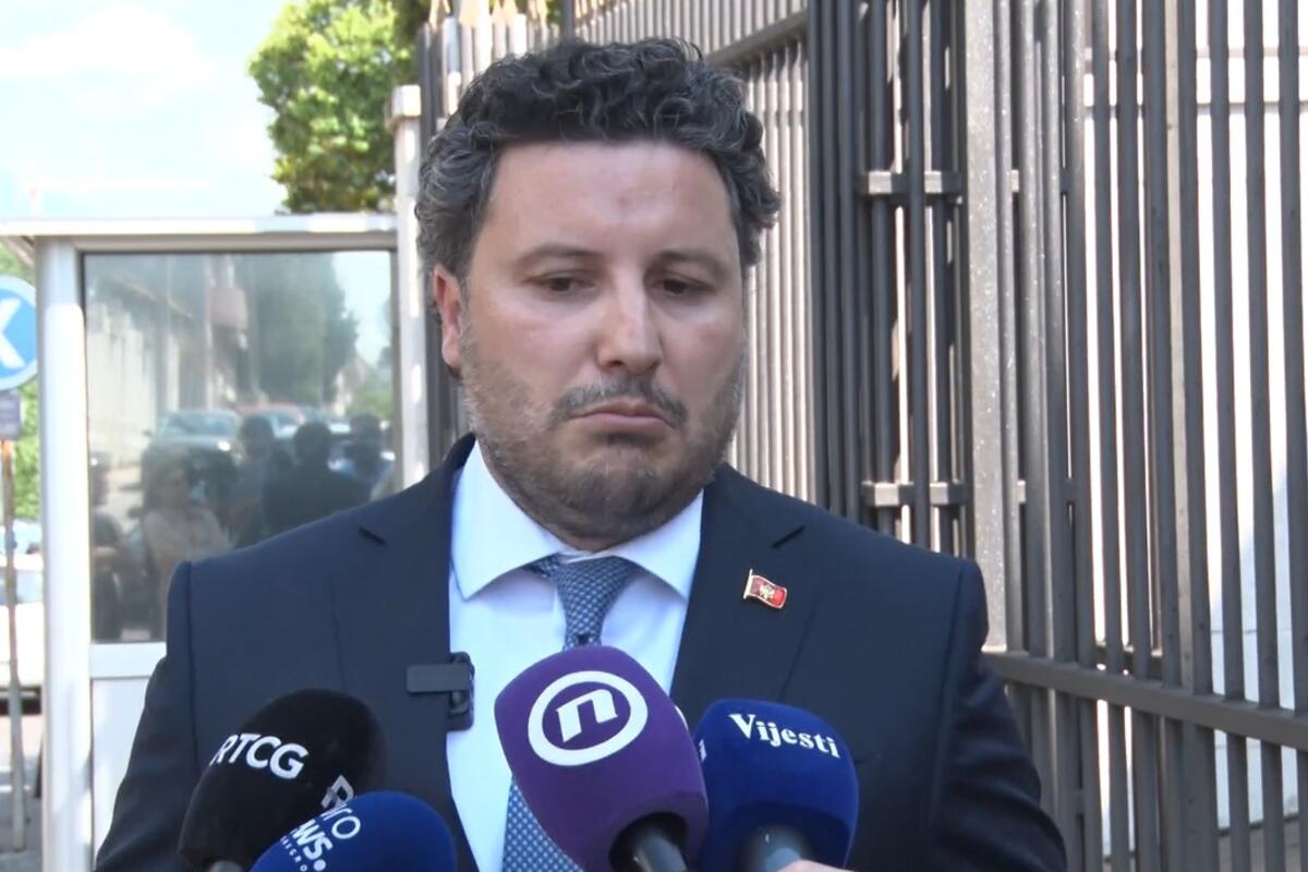 Fotografija uz vijest: Abazović: URA neće biti dio jedinstvene opozicione platforme niti u pomirenju vlasti i DPS-a