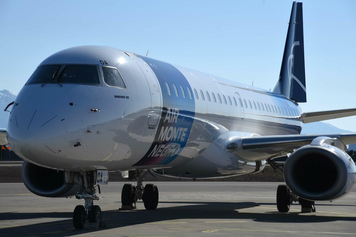 Fotografija uz vijest: Air Montenegro: Novi avion kasni zbog administrativnih prepreka zakupodavca