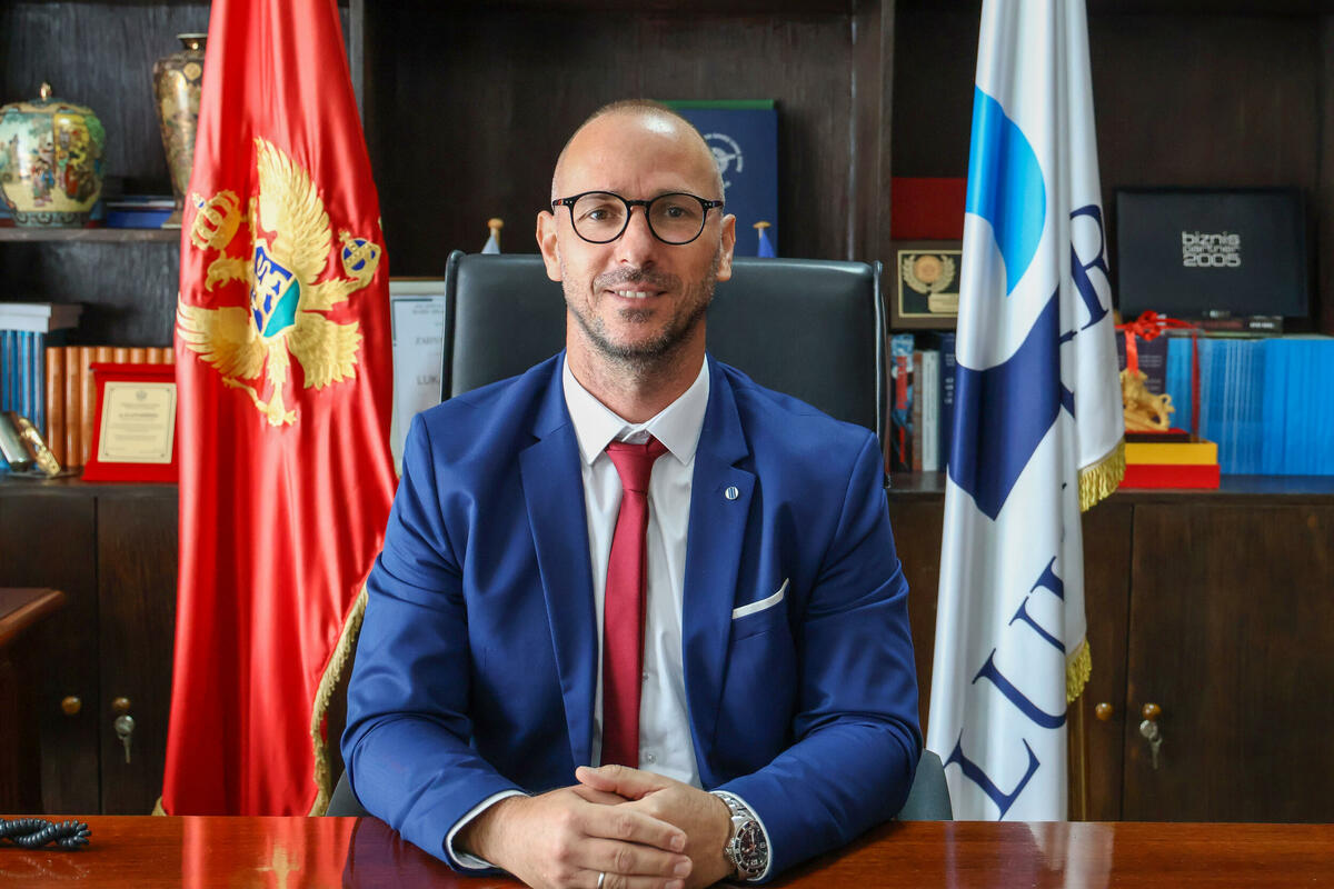 Fotografija uz vijest: Aleksandar Slabiđeroski novi izvršni direktor "Luke Bar", Masoničić ostaje predsjednik Odbora direktora