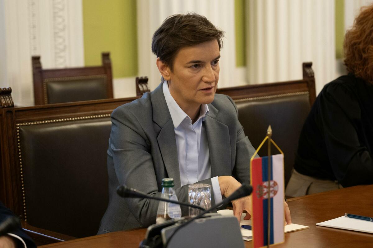 Fotografija uz vijest: Ana Brnabić kritikovala izvještaj Tonina Picule o napretku Srbije ka EU