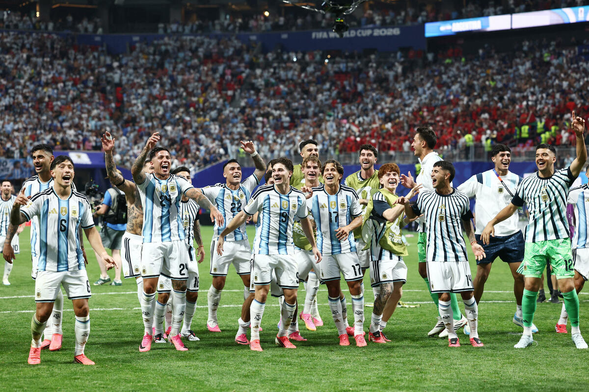 Fotografija uz vijest: Argentina napravila veliki preokret i plasirala se u četvrtfinale Mundijala