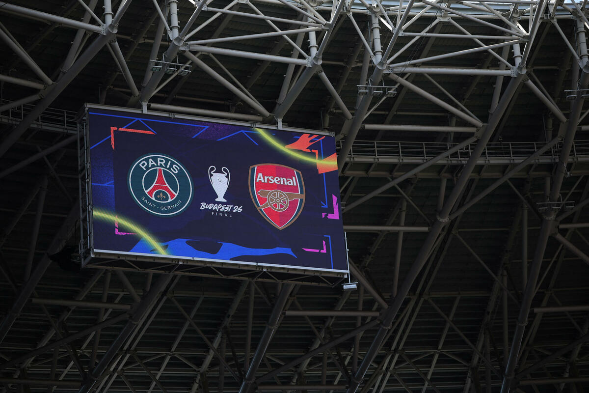 Fotografija uz vijest: Arsenal i Pari Sen Žermen u velikom finalu Lige šampiona pod budimpeštanskim suncem
