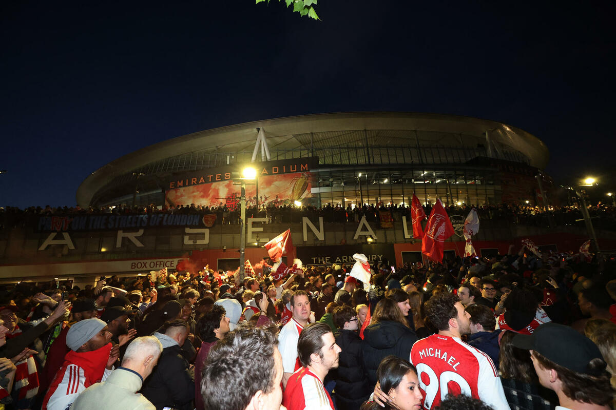 Fotografija uz vijest: Arsenal zakazao žurku u Londonu poslije osvajanja titule