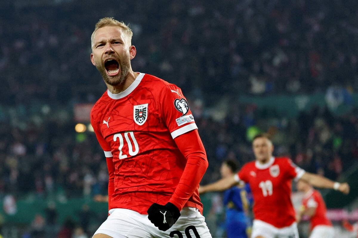 Fotografija uz vijest: Austrija protiv Jordana otvara Mundijal, cilj je pobjeda na premijeri