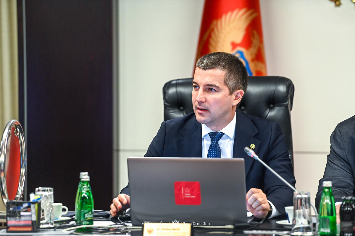 Fotografija uz vijest: Bečić: DPS kočio evropski put Crne Gore jer mu nije odgovarala vladavina prava, Makron pohvalio napredak ove Vlade