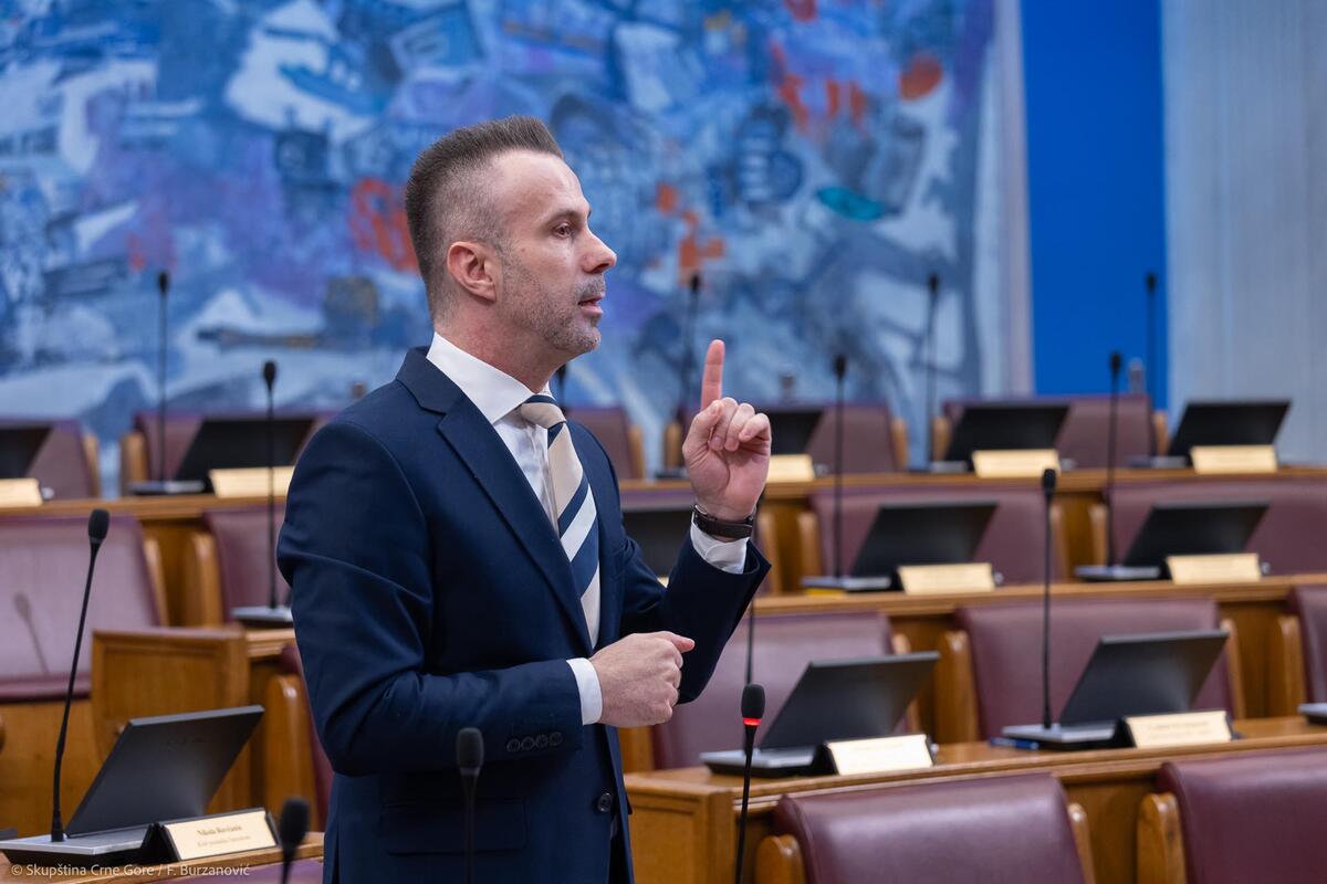 Fotografija uz vijest: Bogdanović: Ne boli Đukanovića što Crna Gora ima tri vlade, nego što nema onu jednu, kriminalizovanu i porodičnu