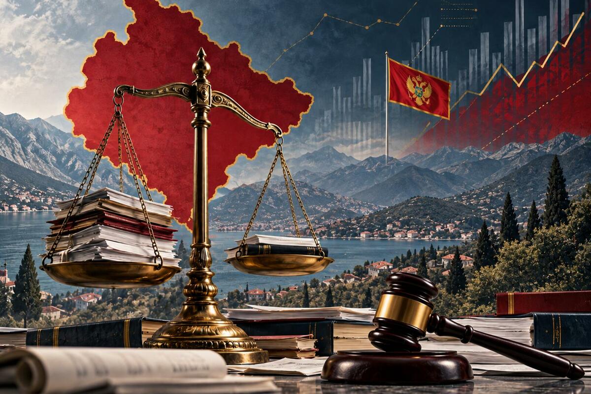 Fotografija uz vijest: Crna Gora nazadovala na Indeksu vladavine prava WJP-a za 2026. godinu