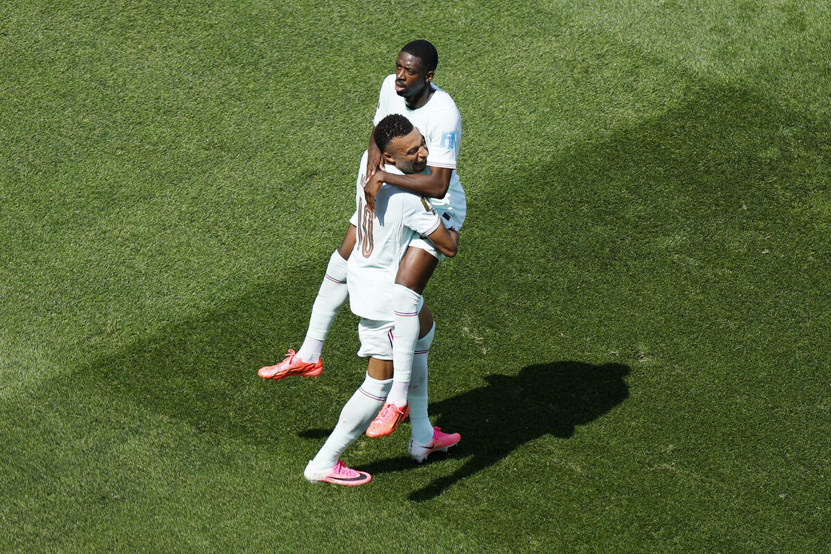 Fotografija uz vijest: Dembele briljantnim het-trikom odveo Francusku do ubjedljive pobjede nad Norveškom