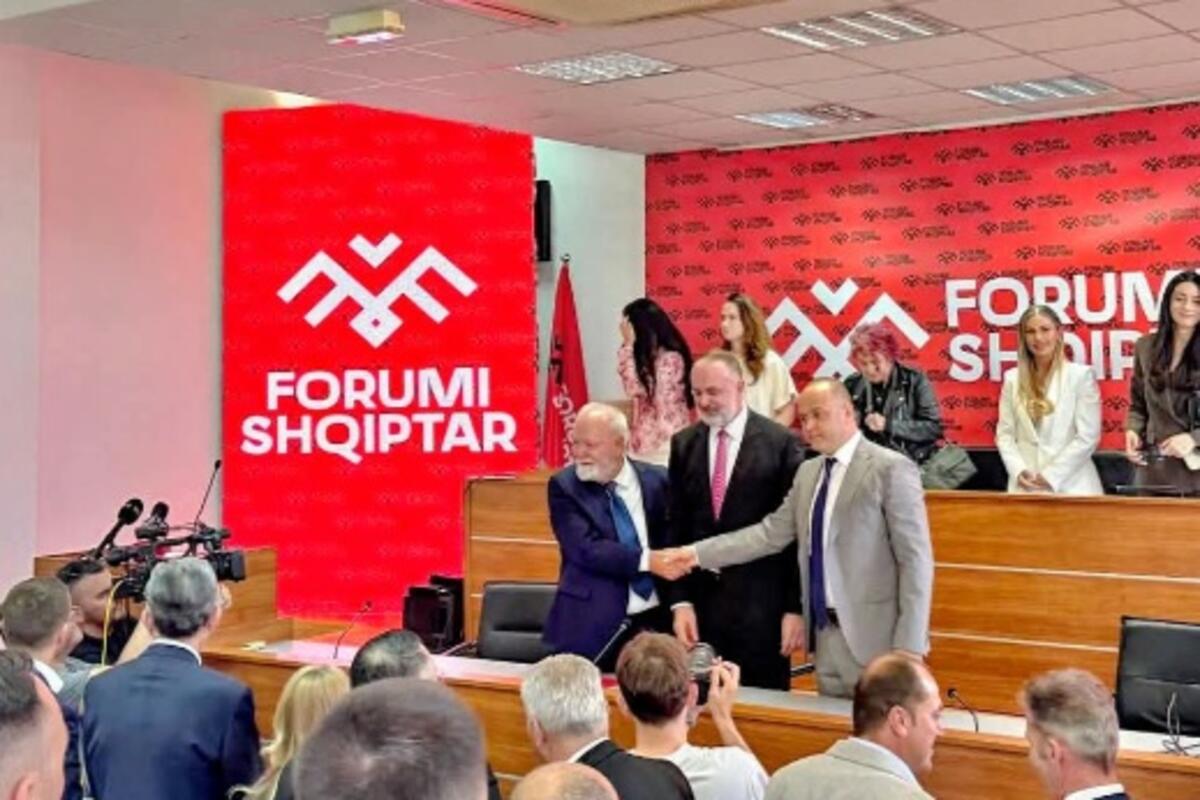 Fotografija uz vijest: Demokratski savez Albanaca, Albanska alternativa i Albanska nacionalna unija formirali Albanski forum