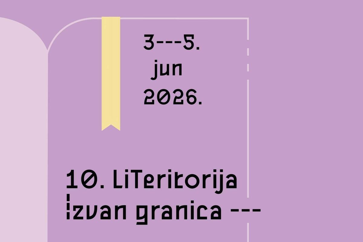 Fotografija uz vijest: Deseto izdanje festivala LiTeritorija od 3. do 5. juna u Podgorici