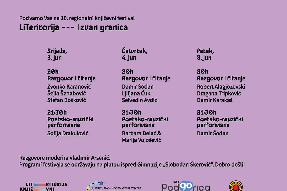Fotografija uz vijest: Deseto izdanje festivala LiTeritorija u znaku teme „Izvan granica“