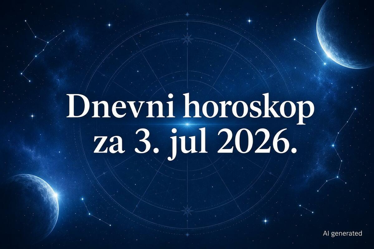 Fotografija uz vijest: Dnevni horoskop za 3. jul 2026.