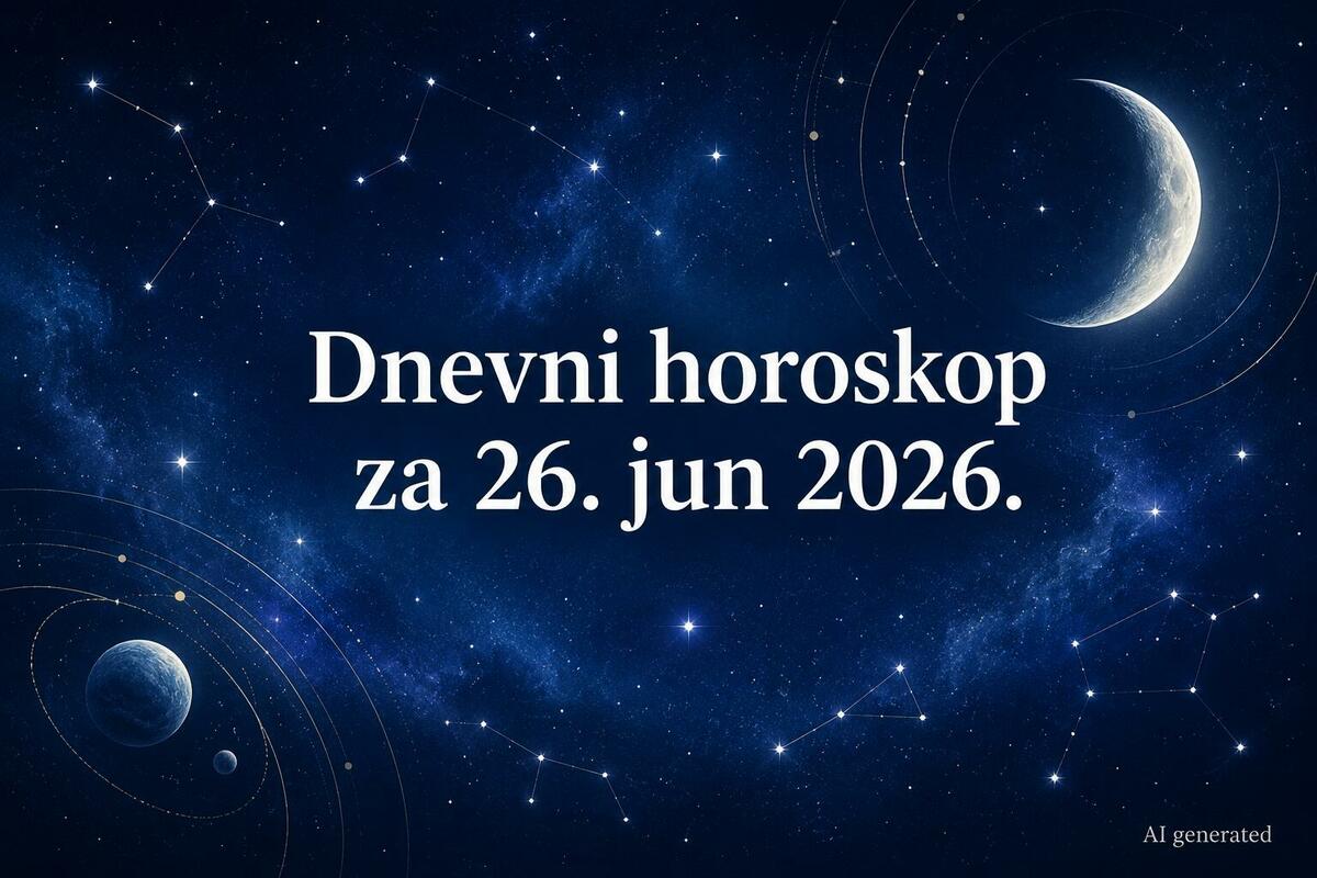Fotografija uz vijest: Dnevni horoskop za petak, 26. jun 2026.