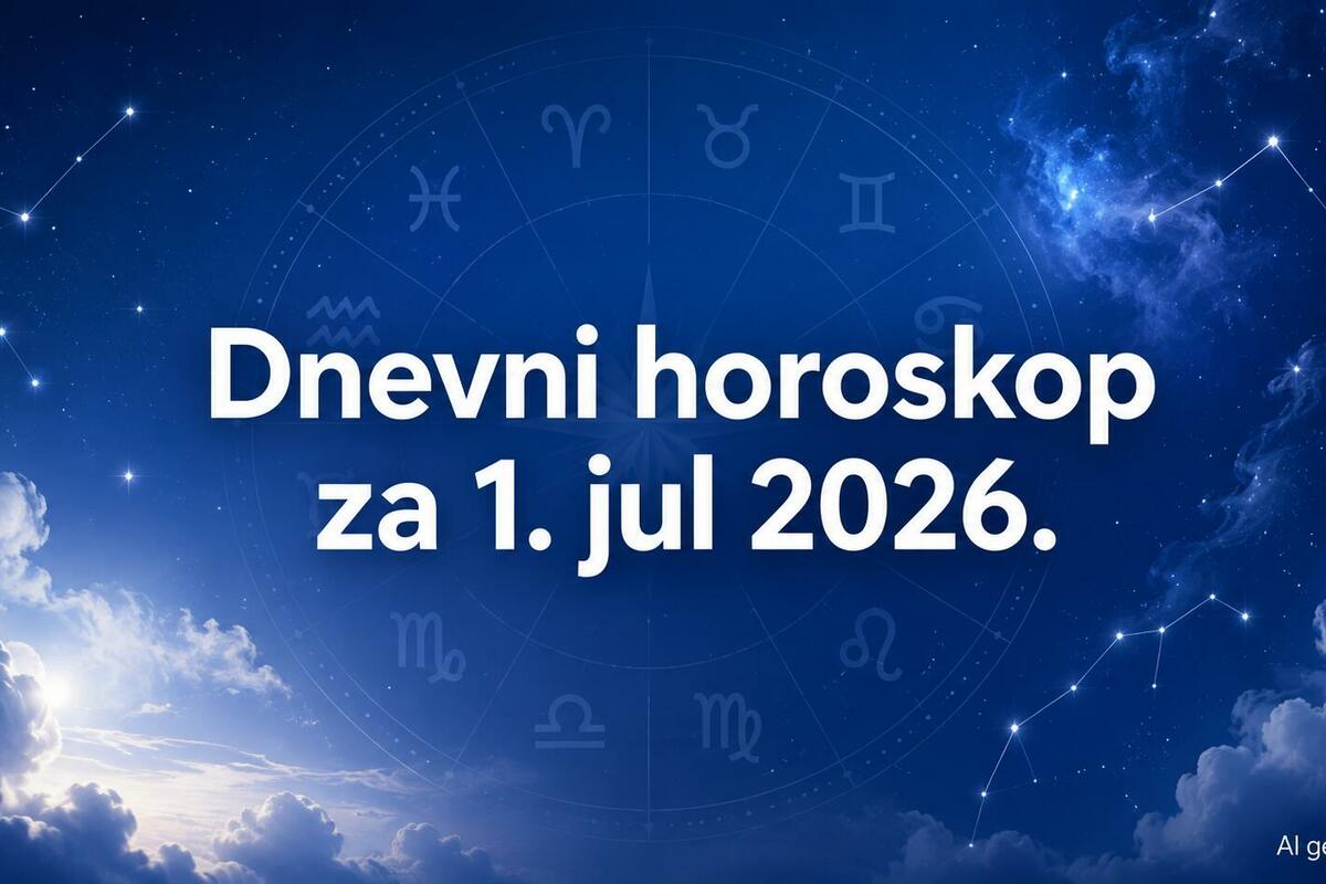 Fotografija uz vijest: Dnevni horoskop za srijedu, 1. jul 2026.