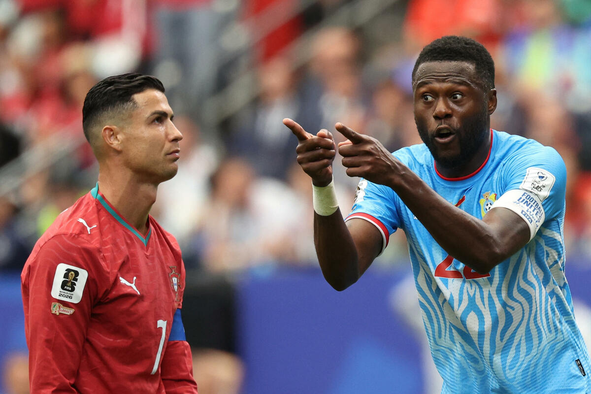 Fotografija uz vijest: DR Kongo iznenadio Portugal, Ronaldo bez gola u desetom uzastopnom meču na velikim takmičenjima