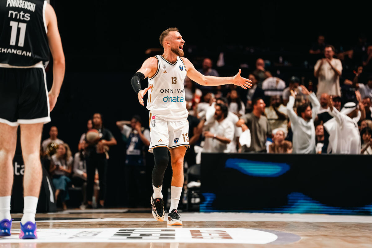 Fotografija uz vijest: Dubai na korak do prvog pehara, Partizan i drugi put poražen na Bliskom istoku